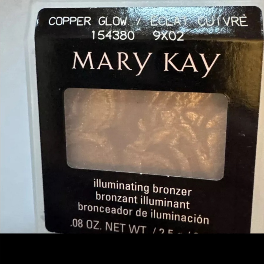 New Mary Kay Illuminating Bronzer Copper Glow Shimmer Natural Powder Face 154380